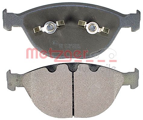 METZGER 1170380 Bremsbelagsatz, Scheibenbremse